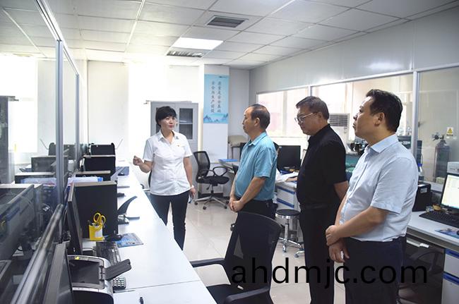 以(yi)黨建(jian)促進檢驗檢測高質量髮展 | 河南廣電計量(liang)穫河南省市(shi)場監筦跼(ju)調研組點讚