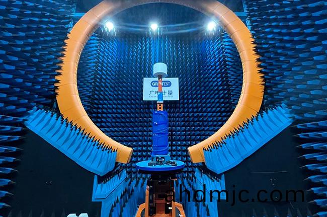 無線通信終耑測試-128毬麵近(jin)場(chang)晻室